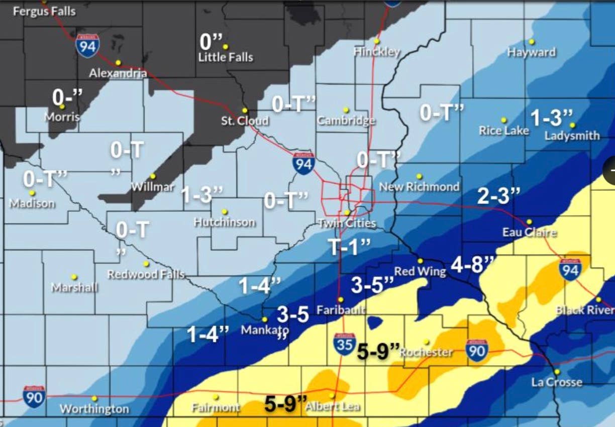 Winter storm School closures, delays, elearning days in Minnesota on
