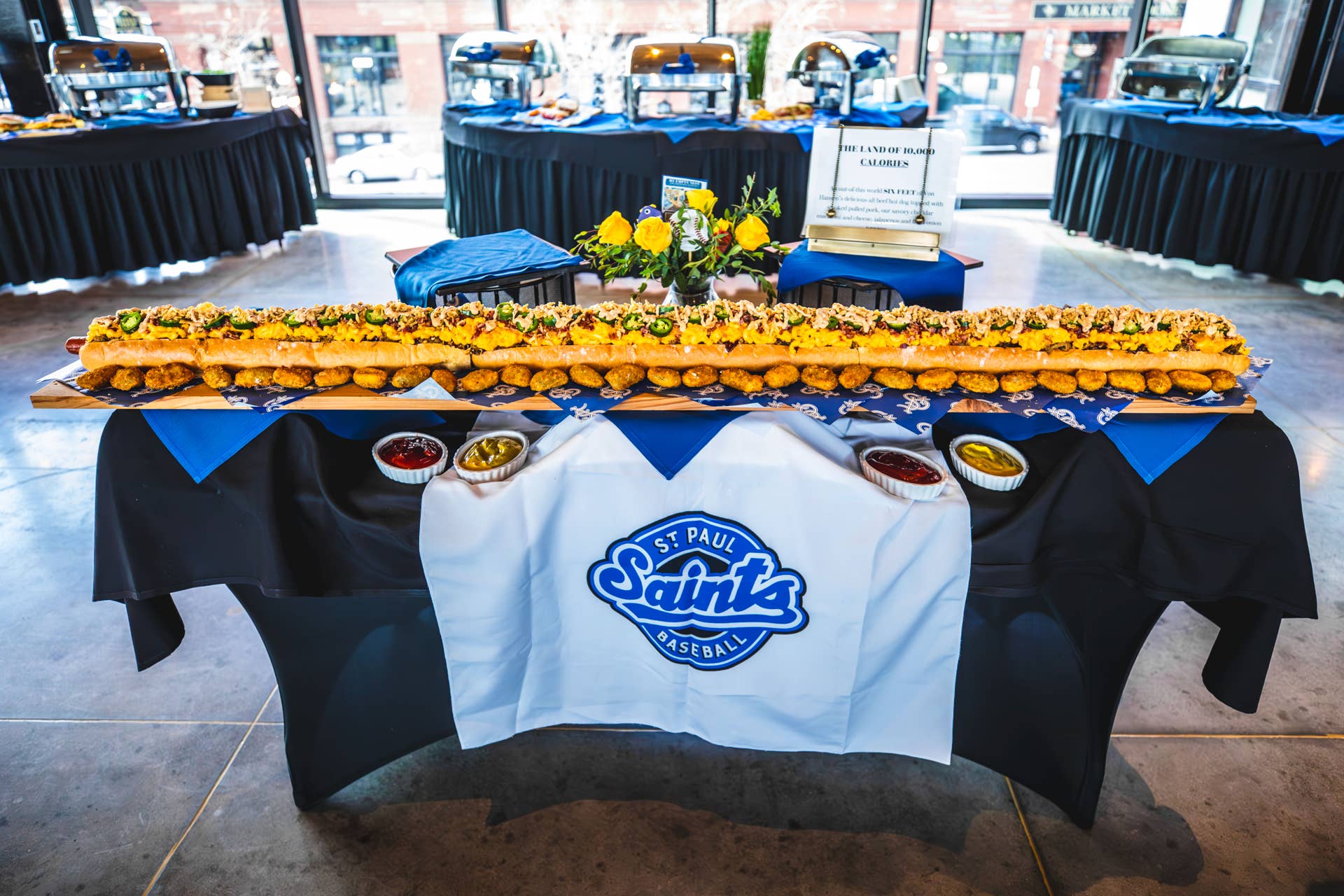 St Paul Saints Introduce Absurd Six foot Hot Dog For 2025 Season St paul saints introduce absurd six foot hot dog for 2025 season